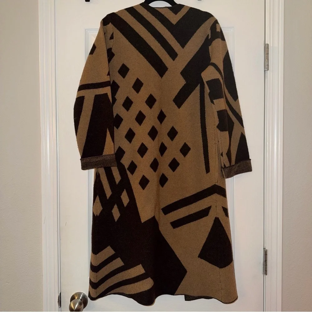 Worth New York Wool Duster Cardigan - Picture 3 of 5